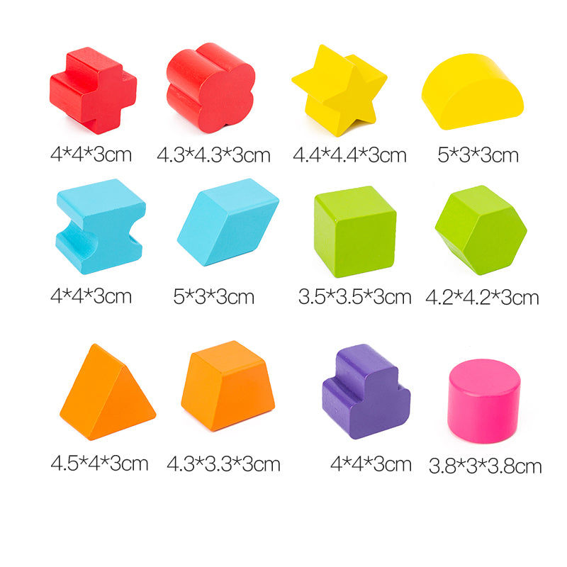 Montessori Creative Tangram puzzle shape building block